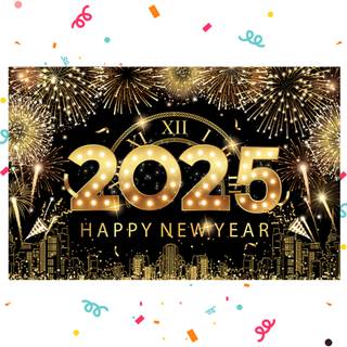 Feliz Año Nuevo 2025 wallpaper