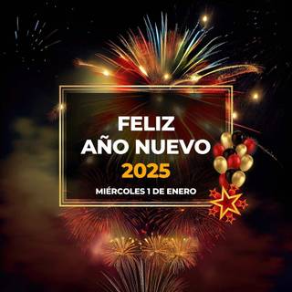 Feliz Año Nuevo 2025 wallpaper