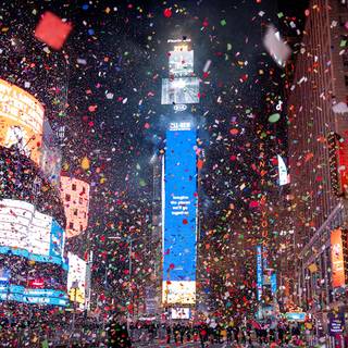 New Year ball drop wallpaper