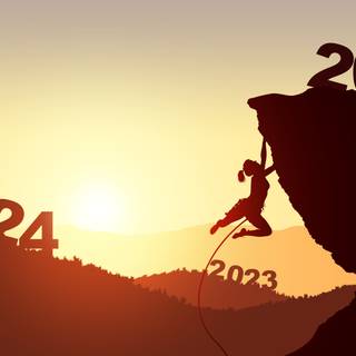 Happy 2025 New Year wallpaper