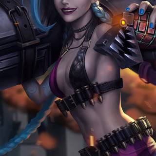 Jinx wallpaper