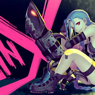 Jinx wallpaper
