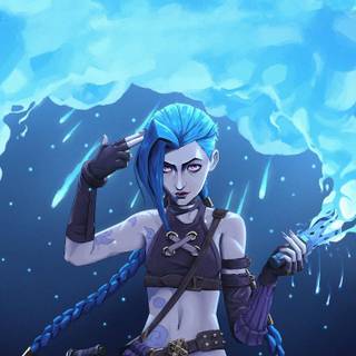 Jinx wallpaper