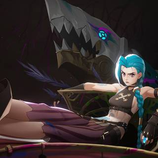 Jinx wallpaper
