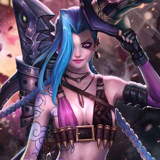 Jinx wallpaper
