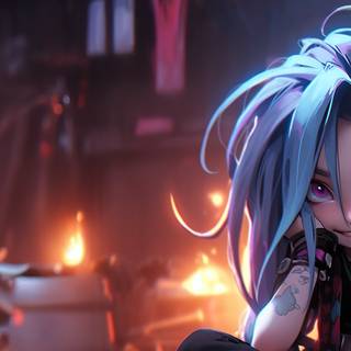 Jinx wallpaper