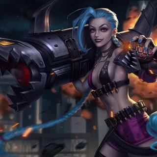 Jinx wallpaper