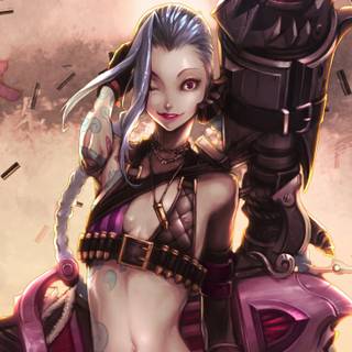 Jinx wallpaper