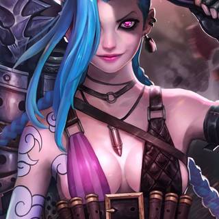 Jinx wallpaper