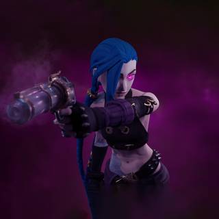 Jinx wallpaper