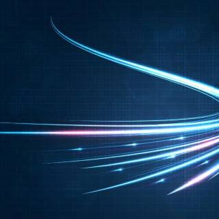 Futuristic blue wallpaper