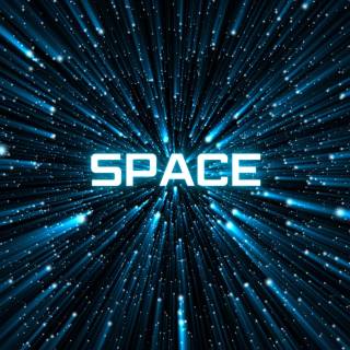 Futuristic blue wallpaper