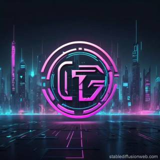 Futuristic blue wallpaper