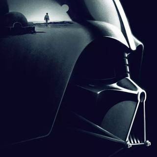 Darth Vader mask wallpaper