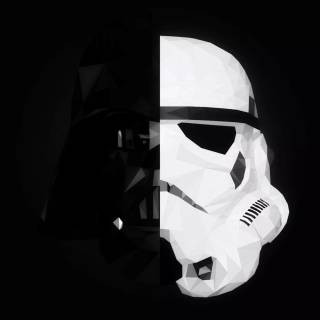 Darth Vader mask wallpaper