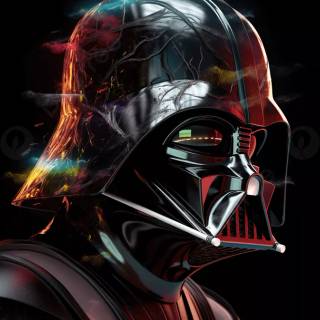 Darth Vader mask wallpaper