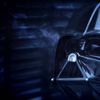 Darth Vader mask wallpaper
