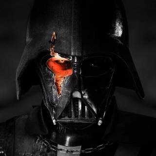 Darth Vader mask wallpaper