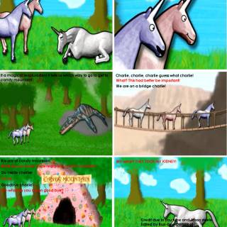 Charlie the Unicorn wallpaper