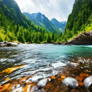 Cinematic nature wallpaper