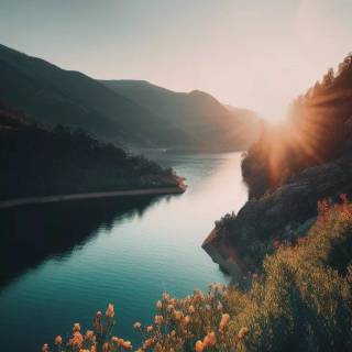 Cinematic nature wallpaper