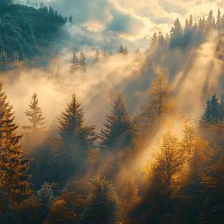 Cinematic nature wallpaper