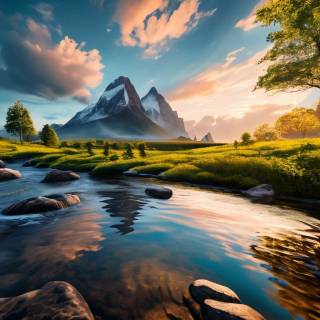 Cinematic nature wallpaper