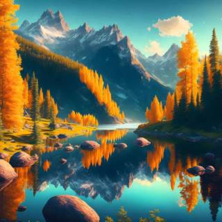 Cinematic nature wallpaper