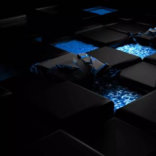 Dark digital wallpaper