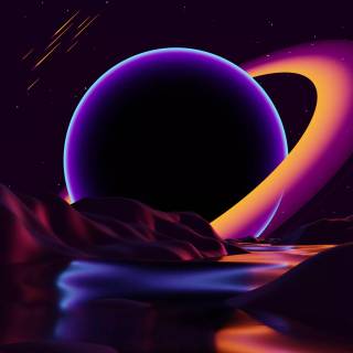 Dark digital wallpaper