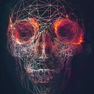 Dark digital wallpaper