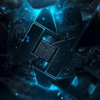 Dark digital wallpaper