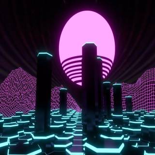 Dark digital wallpaper