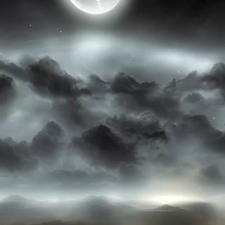 Dark digital wallpaper