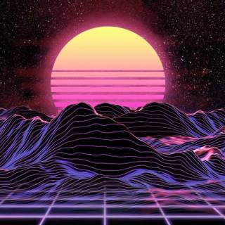 Dark digital wallpaper