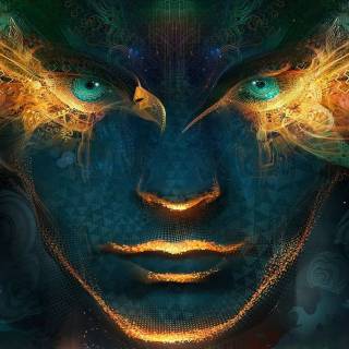 Dark digital wallpaper