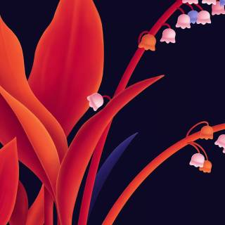 Dark digital wallpaper