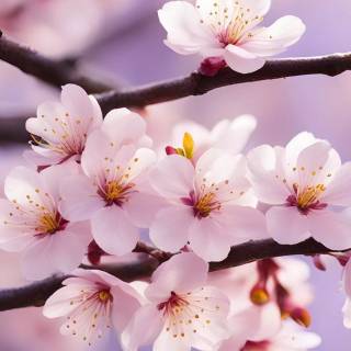 Pink Sakura iPhone wallpaper