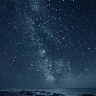 iPhone starry night 4k wallpaper