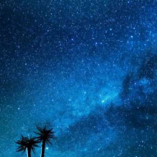 iPhone starry night 4k wallpaper