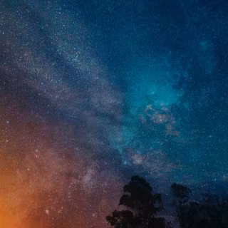 iPhone starry night 4k wallpaper
