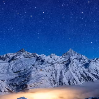 iPhone starry night 4k wallpaper