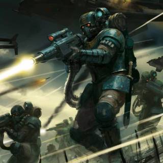 iPhone Warhammer 40k wallpaper