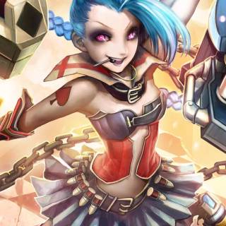 Jinx phone 4k wallpaper