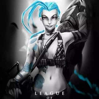 Jinx phone 4k wallpaper