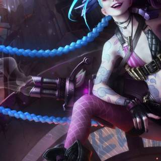 Jinx phone 4k wallpaper