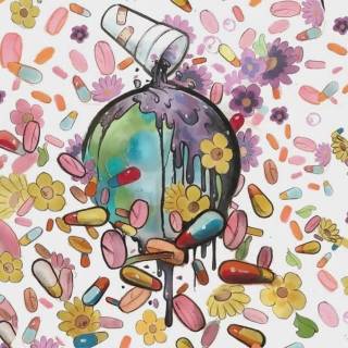 Juice Wrld abums desktop wallpaper