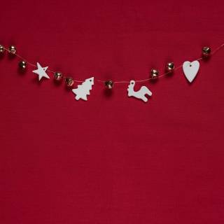 Preppy aesthetic Christmas iPad wallpaper