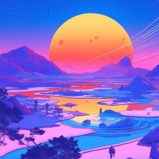 Anime PC landscape wallpaper