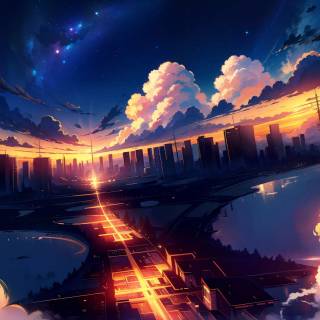 Anime PC landscape wallpaper